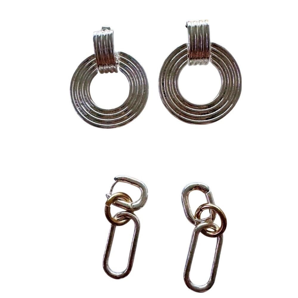 Earring Bundle (Two‎ Pairs) Chic Minimalist